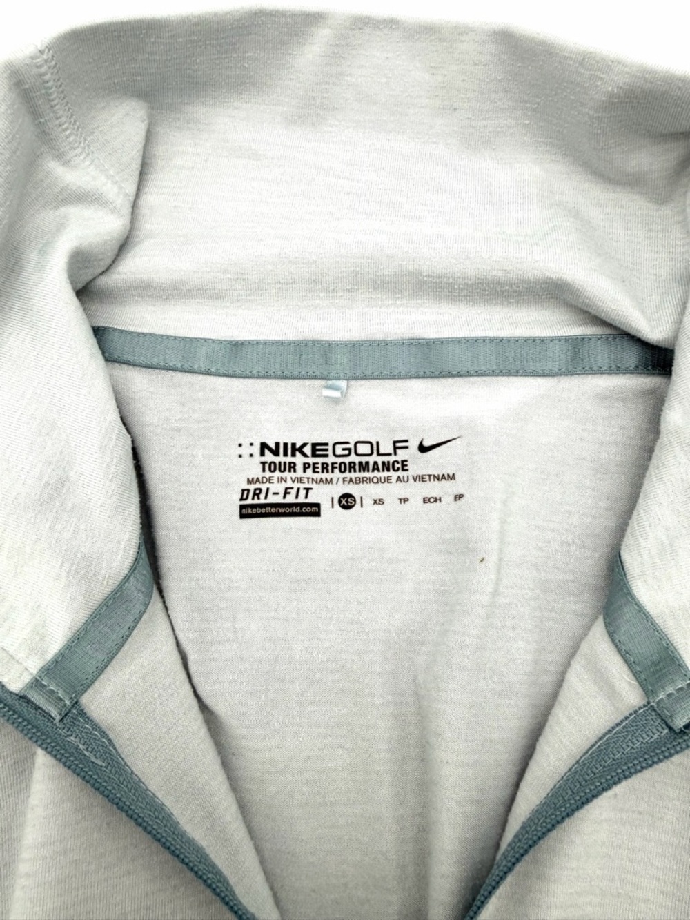 Nike Women’s Golf Dri-Fit Tour Performance Happy Zip Long Sleeves XS Shirt Top - Picture 5 of 5
